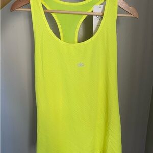 ALO Yoga Women's Bright Yellow Tank Top